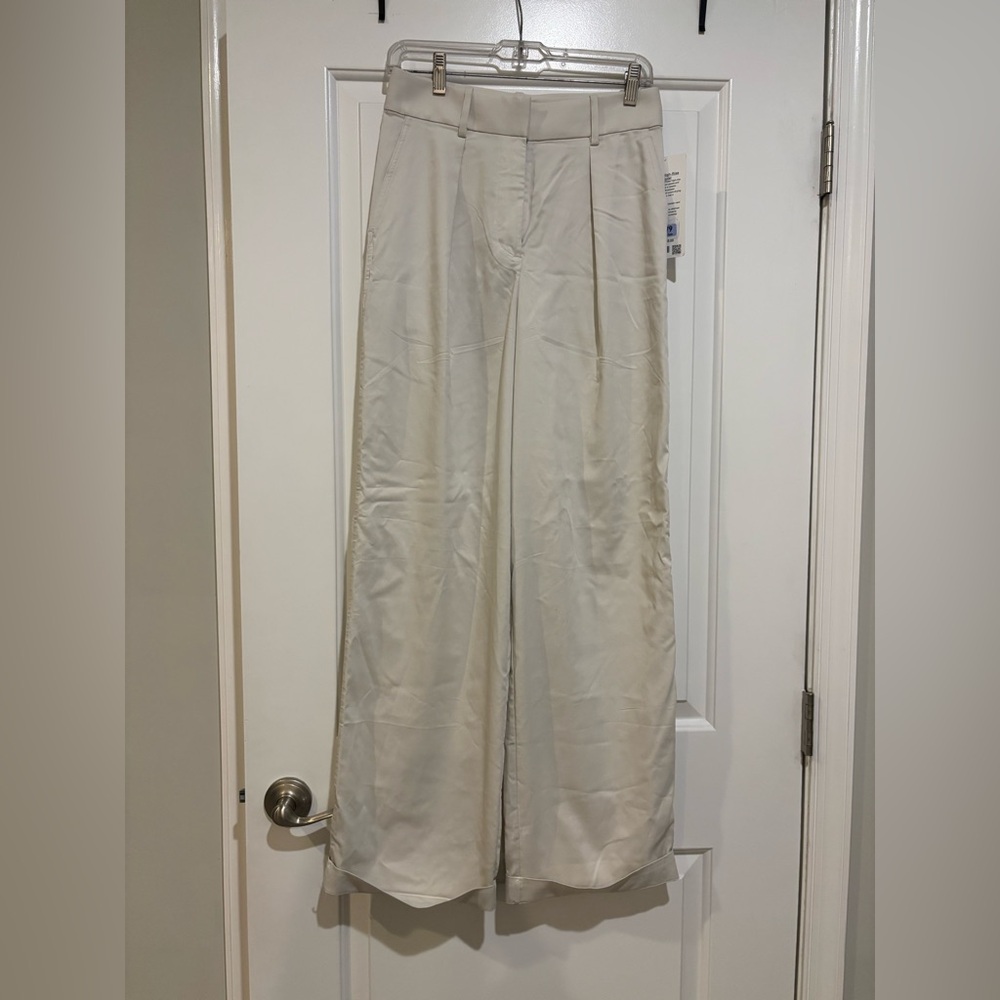NEW lululemon Wide Leg Cream Dress Pants
